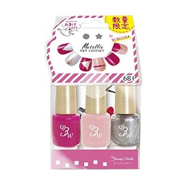 BW メタリックネイルカクテル マカロンエッジ (4mL×3個)