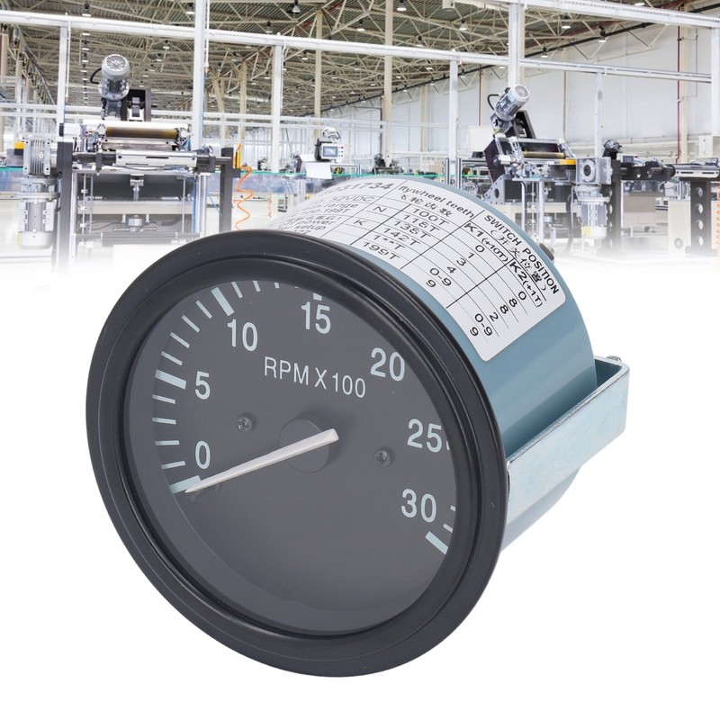 Engine Tachometer 3031734 Oil Pressure Gauge Indicator for Generator DC10‑32V