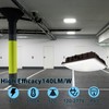 HYPERLITE LED Canopy Light 45W 6300Lumens,9.5"x9.5" LED Canopy Lights 5000K