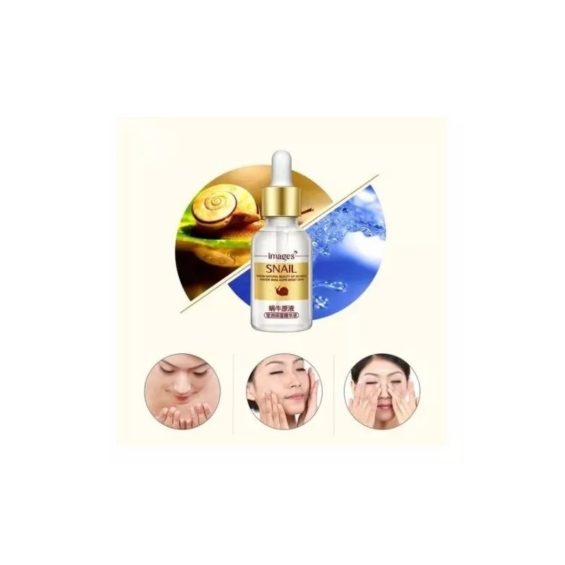 Images Serum Facial Suave Caracol Vitamina C Cierra Poros Aclara