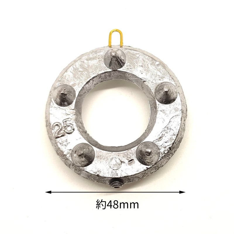 WakyaJig Spike Weights No. 25 (Approx. 3.0 oz (88 g),