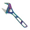 SK11 SPIDER SPD-30WMP Wide Monkey Wrench Rainbow Titanium Wide Mouth