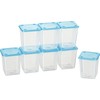 Kigima Mini Freezer Container Set, Various Sizes