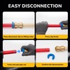 KAINGA 1" PTC to 1" NPT Male Adapter Push-Fit, Push