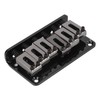 6 String Guitar Bridge Replacement Zinc Alloy Electric Guitar Saddle