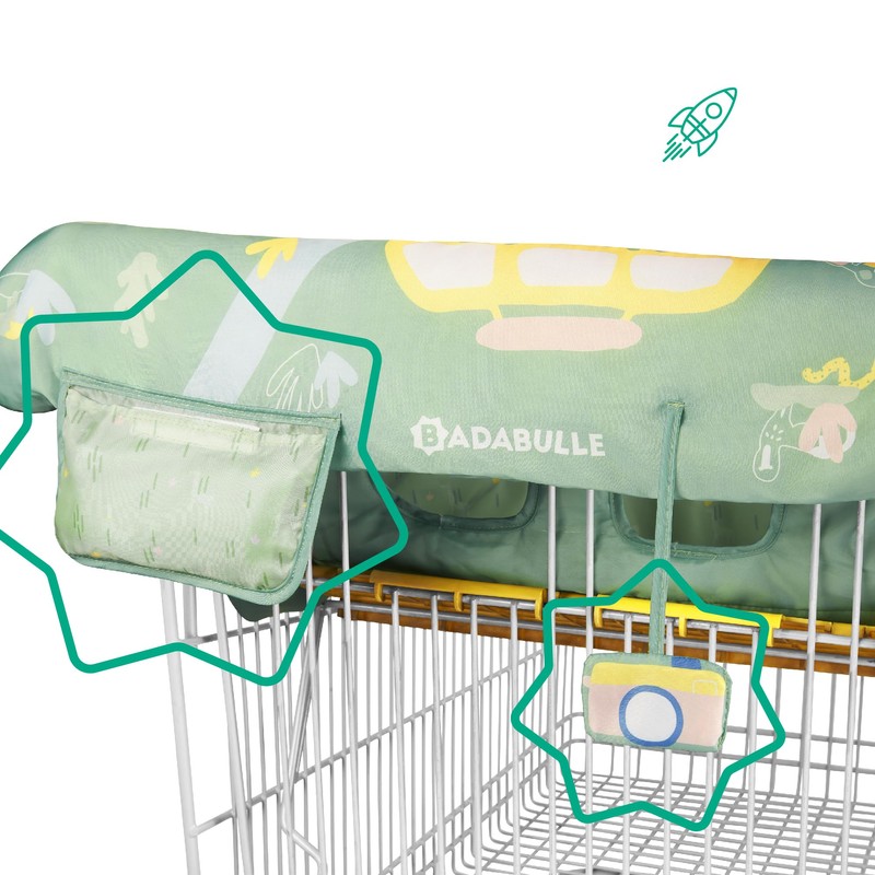 Badabulle Shopping Cart Seat Cover
