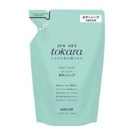 Noevia Tokara Sea Body Soap Refill, 16.9 fl oz (500 ml)