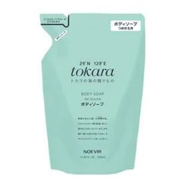 Noevia Tokara Sea Body Soap Refill, 16.9 fl oz (500 ml)