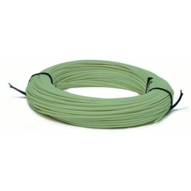 Snowbee XS Delicate Fly Fishing Line - 16ft Belly, CRT, Ultra-Slick, Memory-Free, Nano Coated - Ideal for Rivers and Still Waters - Pale Olive - WF0F