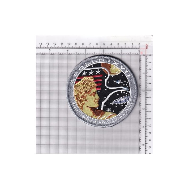 Apollo 17 Patch – Sew On, 4"