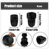 WELANE 1/2 inch Barbed Locked End Cap Connectors,10 PCS Irrigation