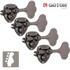 Gotoh NEW Gotoh GB11W 4 In-Line Bass Tuners Tuning Keys