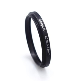 42mm to 43mm Camera Filters Ring Compatible All 42mm Camera Lenses or 43mm UV CPL Filter Accessory
