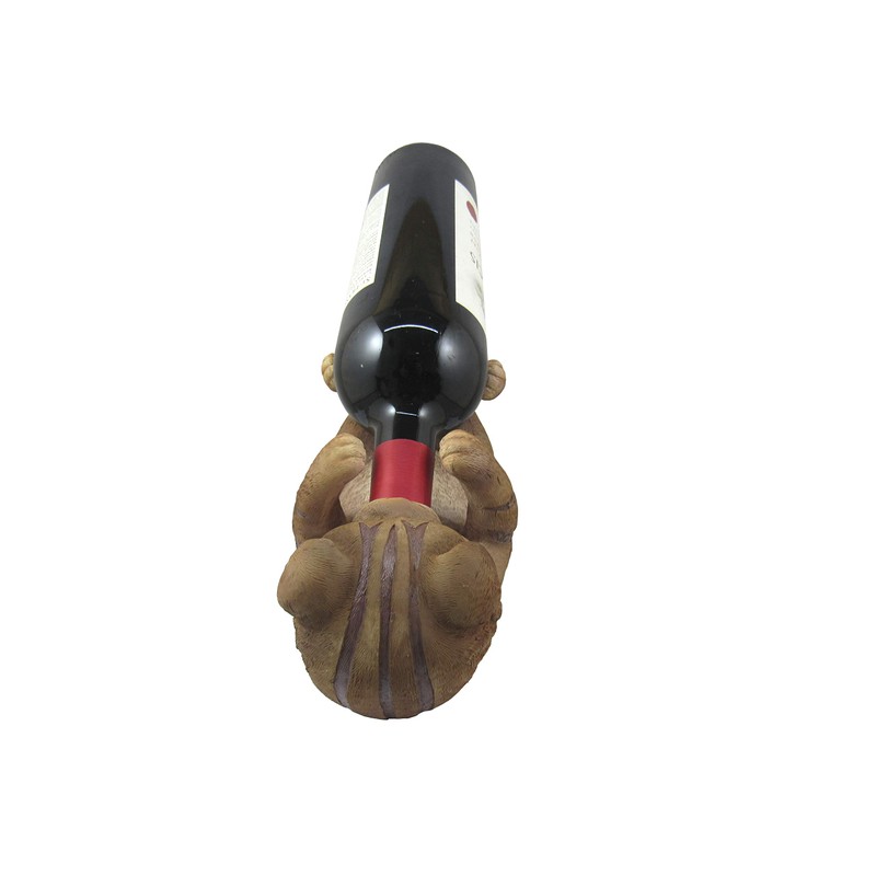 DWK Cat Wine Bottle Holder | Kitchen Countertop Decor |