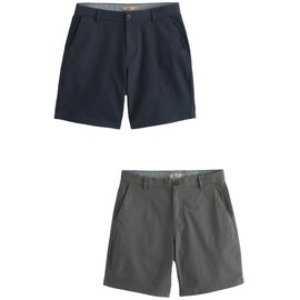 NEXT 2er-Pack Chino-Shorts mit Stretch Navy/Charcoal 36