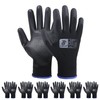 HANDLANDY HLDD Work Gloves with Grip for Men and Women,6