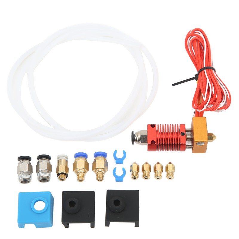 Assembled Hotend Kit for Ender 3 with Pneumatic Fittings Thermistor