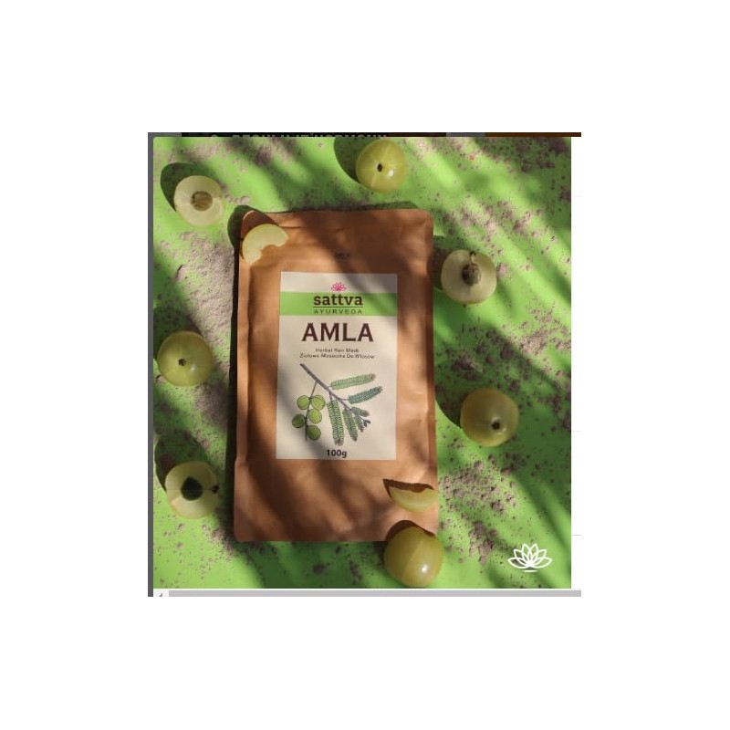 Amla Herbal Mask for Hair 100 g - Sattva
