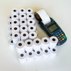 Goldbrush 2 1/4" X 85' THERMAL PAPER 50 ROLLS PREMIUM FD130 THERMAL PAPER BPA FREE