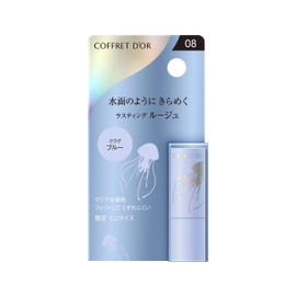 Coffret Doll Aqua Shine Mini Rouge 08 Lipstick Jellyfish Blue, 1 Gram (x1)