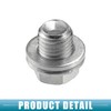 A ABSOPRO Universal Car Oil Drain Plug with Gasket Durable