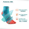 Azarxis 5 Toe Socks Running Socks Quick Dry Moisture Wicking