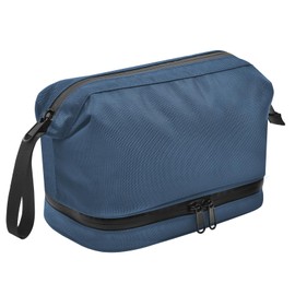 Lermende Transparent Toiletry Bag, Liquid Bag, Hand Luggage, TSA Approved Cosmetic Bag, Blue, toiletry bag for men and women