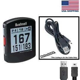 Unbranded Bushnell Neo Ghost 2 Golf GPS USB Cable Transfer Cord Replacement