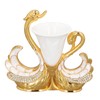 Swan Shape Dinnerware Set Light Luxury Exquisite Elegant Swan Shape