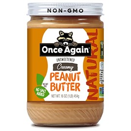 Once Again - Natural Old Fashioned Peanut Butter Crunchy No Salt - 16 oz.