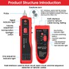 MOOCCI Cable Tracer Ethernet Network Cable Tester RJ45 RJ11 -