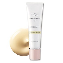 NOV Knob Base Control Color UV Natural Yellow 30g Makeup Base