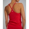 TYR Women's Standard Solid Durafast Elite Guard Tankini, Red, XS