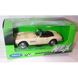 Welly nex models B.M.W 507 Cream open top vehicle 1:24 scale diecast model
