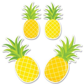Creative Teaching Palm Paradise Pineapple Party 6" Designer Cut-Outs (Room Display and Decoration)