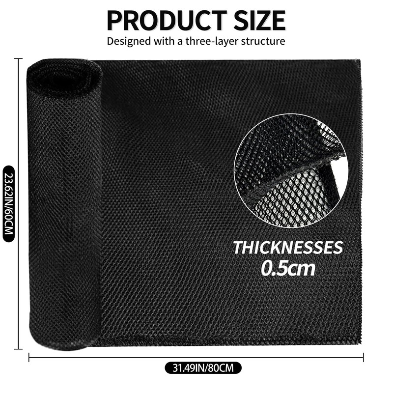 RV Mattress Underlay, 80 X 60 inch 3D Air Meshfiber