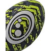 Optimum STREET RUGBY BALL - BLACK/YELLOW - MIDI