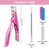 Stainless Steel Nail Clippers, Bottle Opener with 10 Adjustable Magnets,