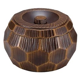 J-kitchens Hitsumabushi Container, Eel, Nishiki Tortochi, Rice Ware, 6.9 x 3.5 inches (15.1 x 9 cm), Made in Japan