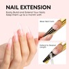 Nicedeco 8 in 1 Builder Gel, 15 ml Translucent Pink