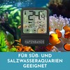 ADE Aquarium Thermometer Digital for Gluing from Outside Temperature Display