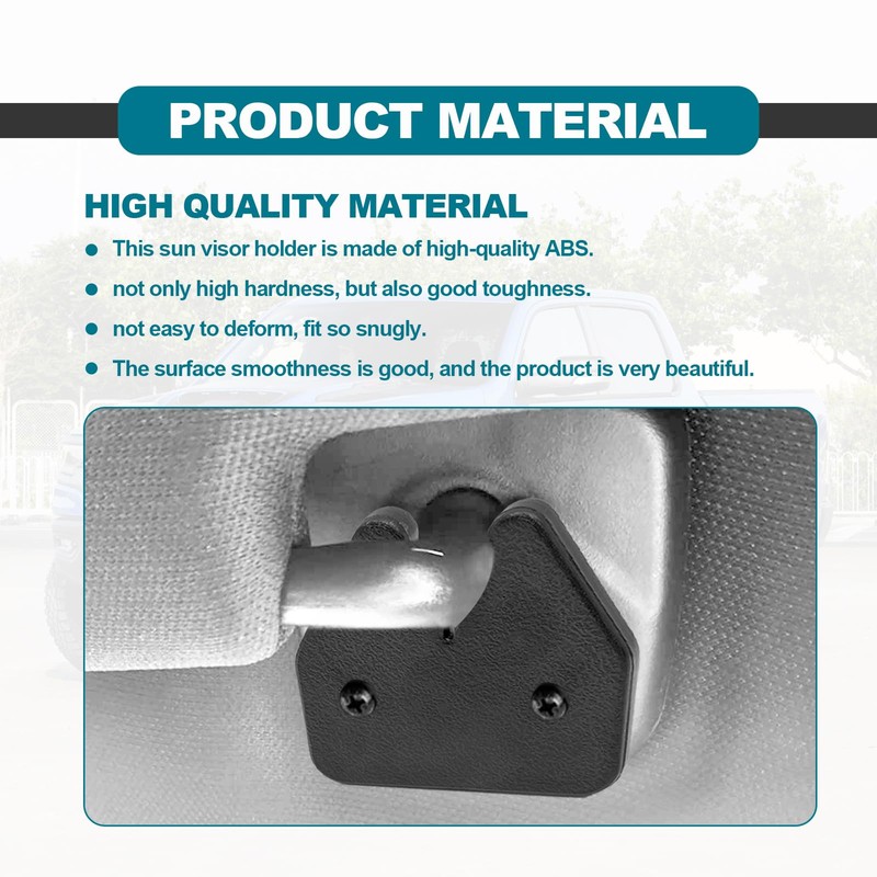 Sun Visor Repair Kit Fit Heavy Duty Sun Visor Clips