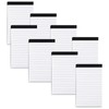 Pack of 8 Notepad A7 Writing Pad Lined Small, 30