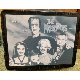 American Specialty Confections 1999 “The Munsters” 8” Tin Collectible Sealed Lunchbox Candy Case Never Opened!