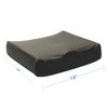 Everest & Jennings Dura-Gel SPP Wheelchair Cushion, 4.5" Thick, 18x16",