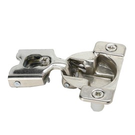 2 Pack Rok Hardware Grass TEC 864 108 Degree 7/16" (11mm) Overlay SELF Close Press in Dowel Compact Cabinet Hinge 45mm Screw Hole Pattern, G04728-16