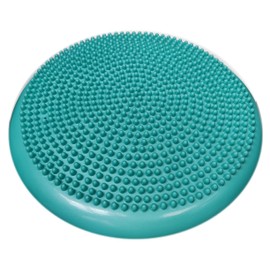 AppleRound Inflated Wobble Cushion with Hand Pump, Air Stability Board (Extra Thick), Core Balance Disc for Adults, Sensory Wiggle Seat for Kids, Flexible Seating for All Age, 13.5in / 34cm Diameter