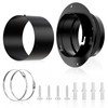 Hon&Guan Dryer Vent Connector, High Quality Iron Twist Lock Dryer