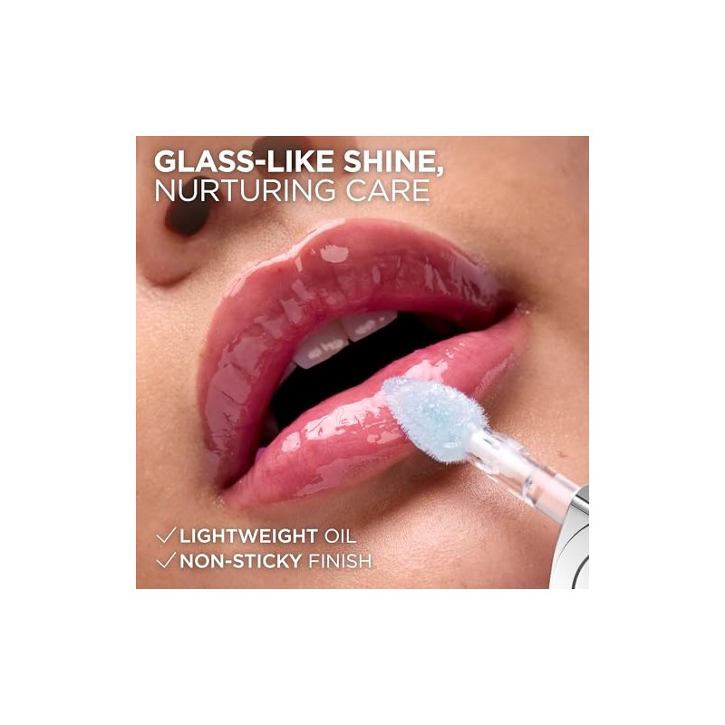 L'Oréal Paris Plump Ambition pH Lip Oil para labios glossy,
