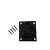 QCAA Heavy Duty Steel Flush Ring Pull, 3" x 3-1/2",